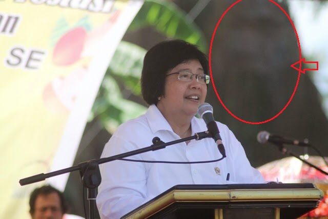 Heboh Penampakan 'Makhluk Astral' Saat Kunjungan Menteri di Minsel